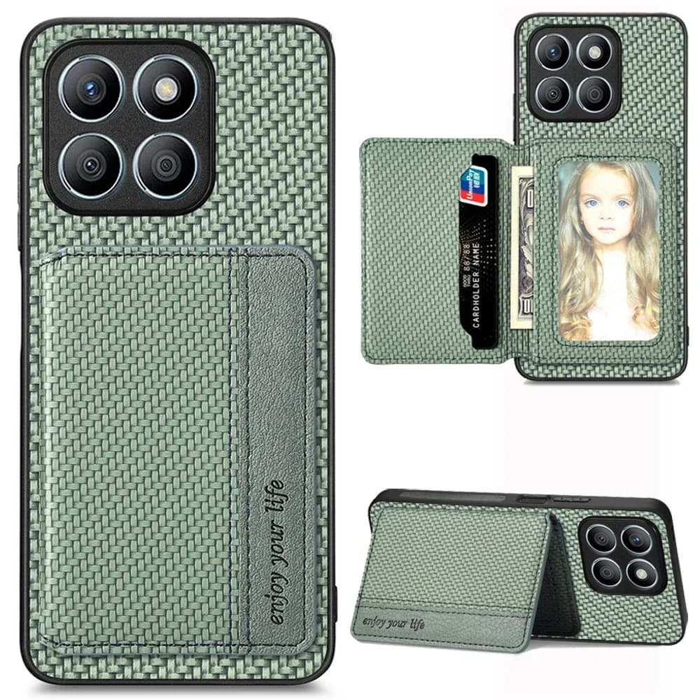 Custodia a Portafoglio in Pelle RFID per Honor X9d X9c X7c X9b X8b X7b X6b, Cover Posteriore per Huawei Honor X7d, Honor X9a X6c X7c X7d X9d Funda
