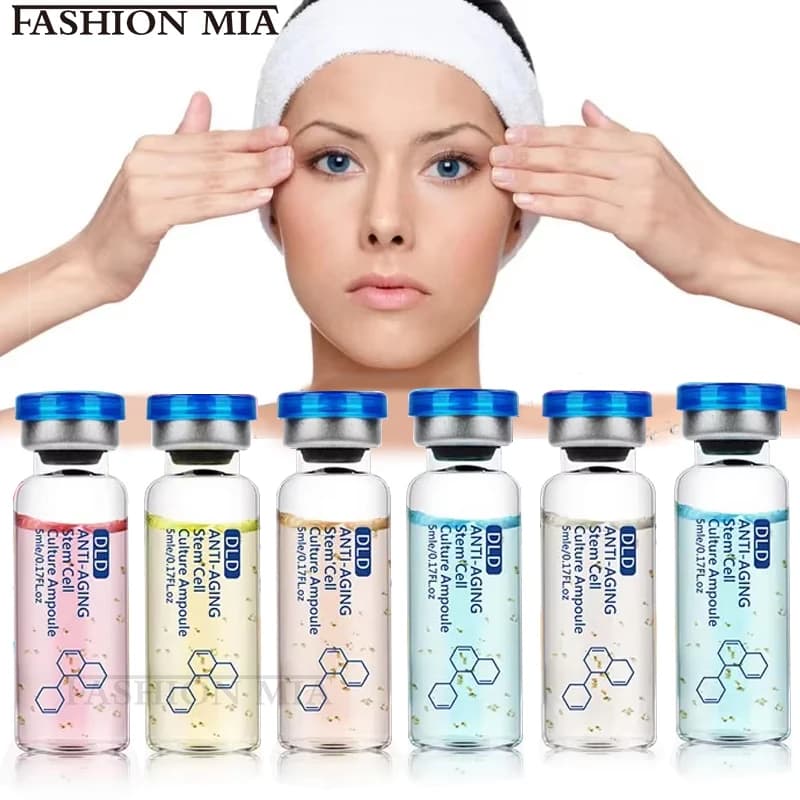 5ml Hyaluronic Acid Face Serum Vitamin C Hydrating Skin Rejuvenation Pore Shrink SPA Beauty Skin Care