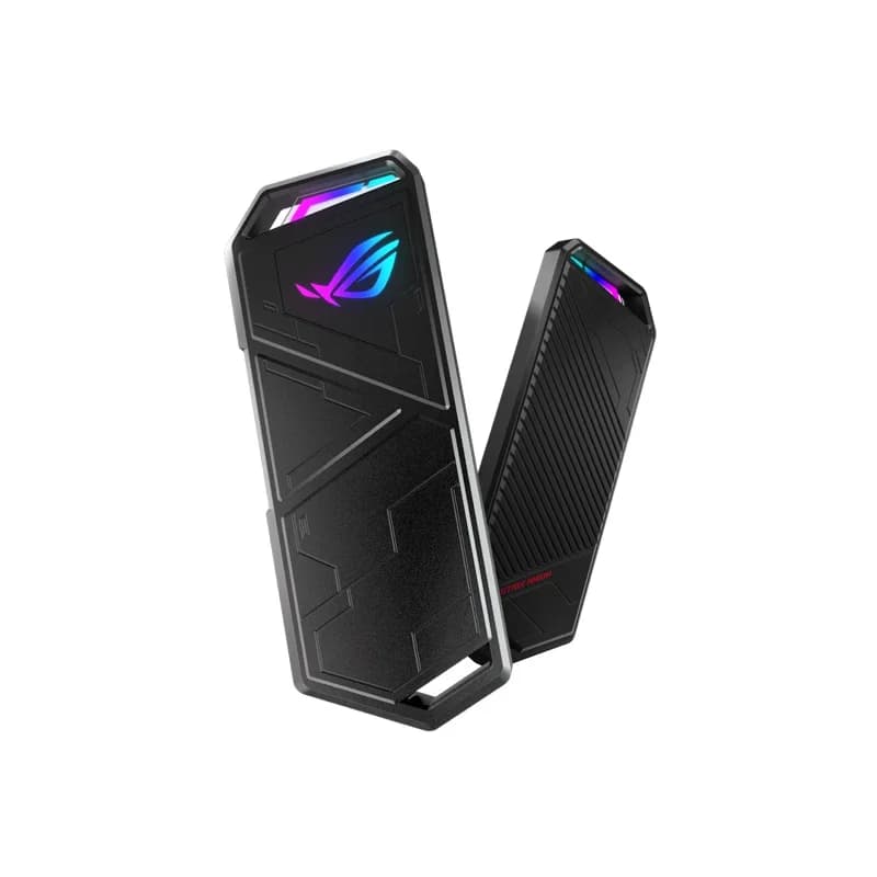 ASUS External Hard Disk ROG STRIX ARION M.2 NVMe SSD Enclosure USB3.2 GEN2 Type-C, Fits PCIe 2280/2260/2242/2230 M/M+B Key