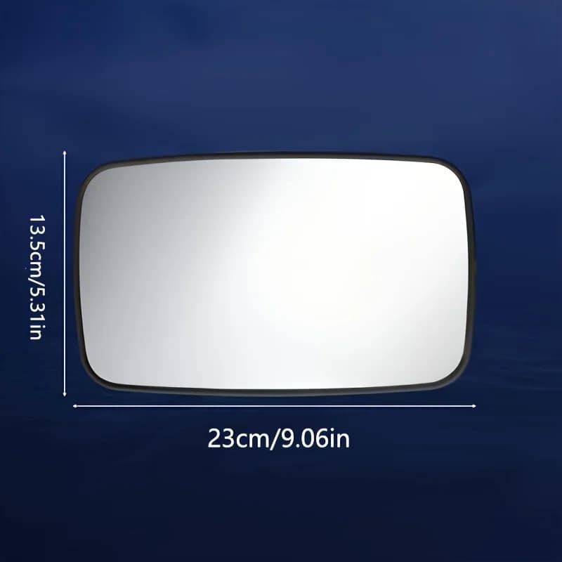 1pc Caravan Motorhome Rearview Mirror Tractor Trailer Wide Angle Broad Vision Square Rearview Mirror Campervan RV Accessory