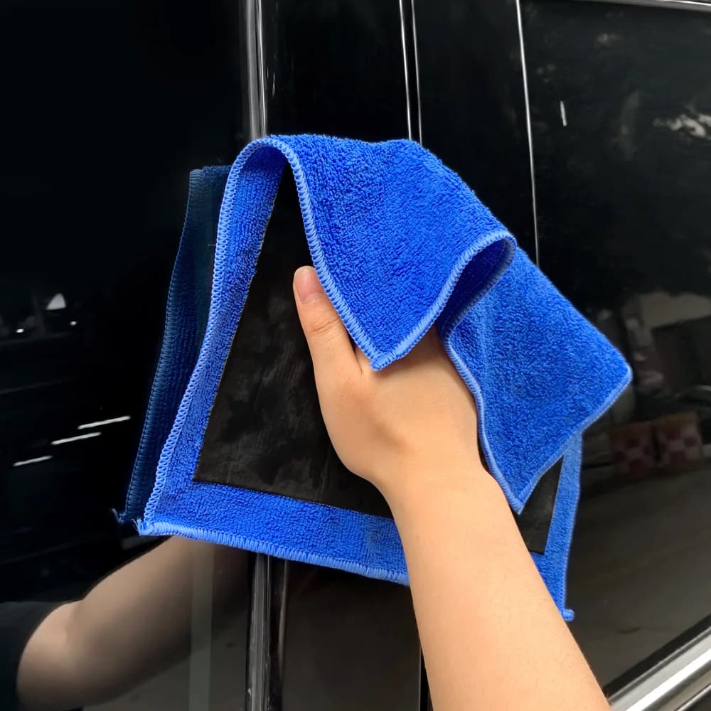 Towel for car cleaning magic clay cloth for car details with blue clay bar tool for washing towels accessories for car removal iron power