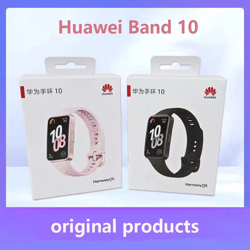 2025 Nuovo smartwatch Huawei Band 10 originale compatibile con iOS e Android Monitoraggio del sonno Monitoraggio della salute Durata della batteria di 14 giorni