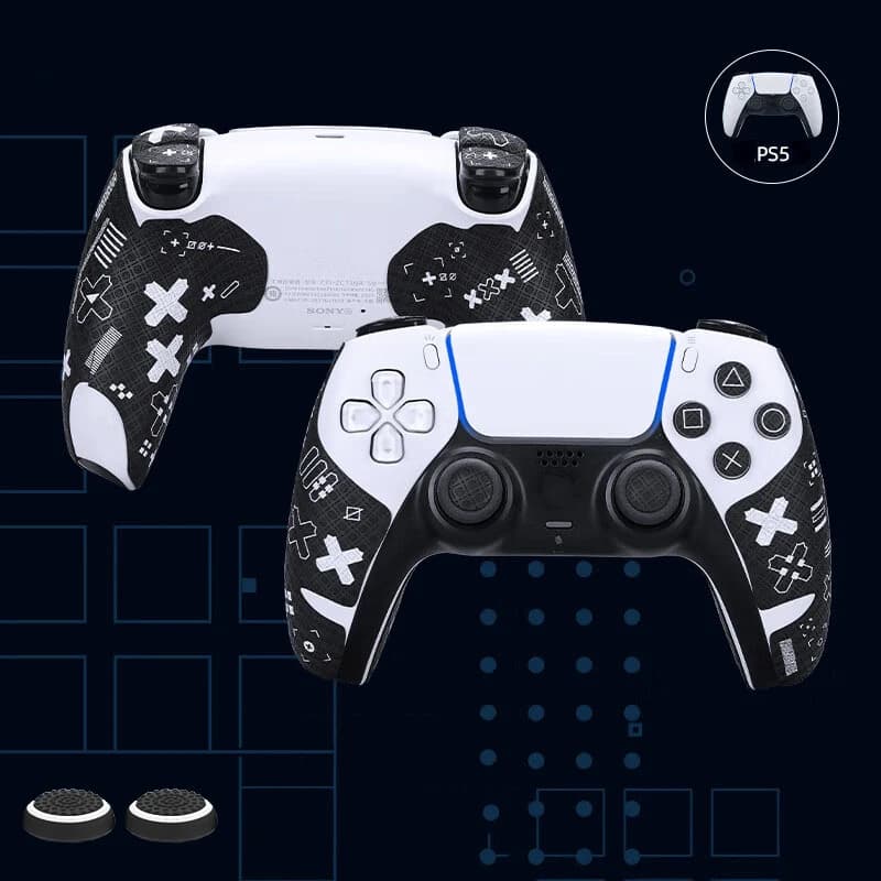 NUOVO adesivo protettivo antiscivolo per la pelle del gamepad PS5 per accessori per joystick decalcomania della custodia del controller PS 5