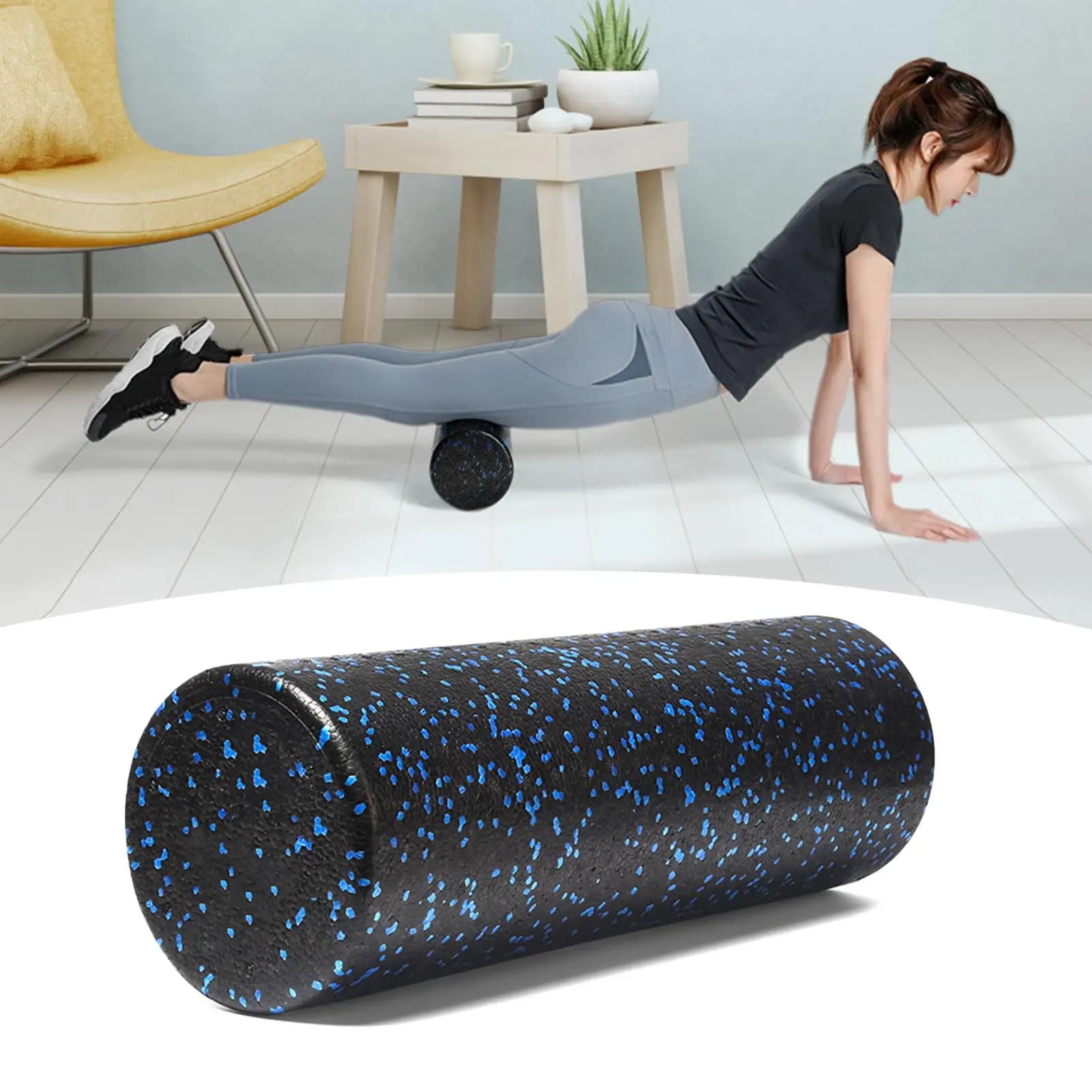 EPP Foam Roller 45cm Muscle Massage Roller Yoga Roll Full Body Massage Instrument Roll De Pilates Foam Roller Fitness Equipment
