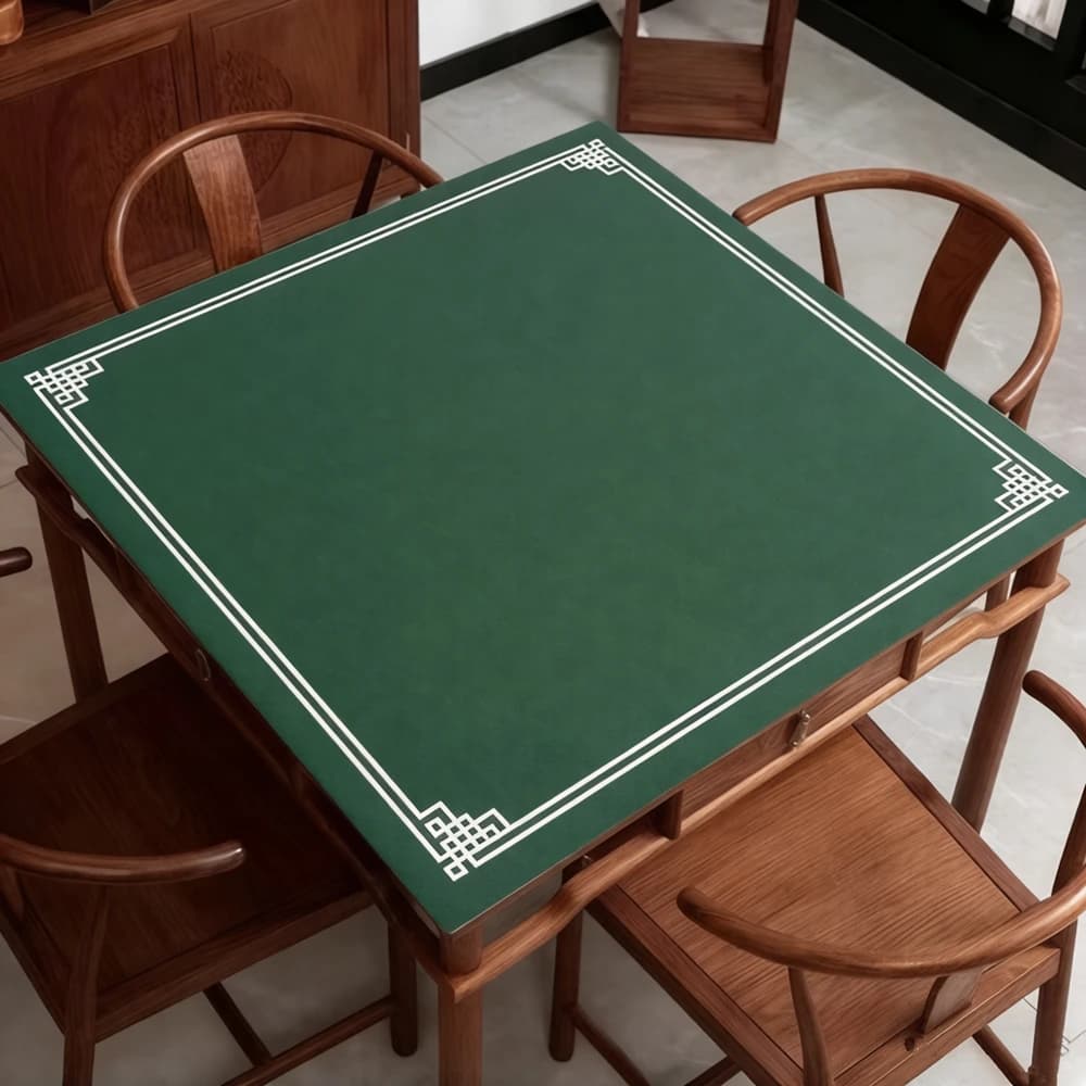 Tappetino da Poker e Mahjong Antiscivolo Rinforzato di Grandi Dimensioni, Impermeabile, per Texas Hold'em, Tappeto da Gioco da Tavolo