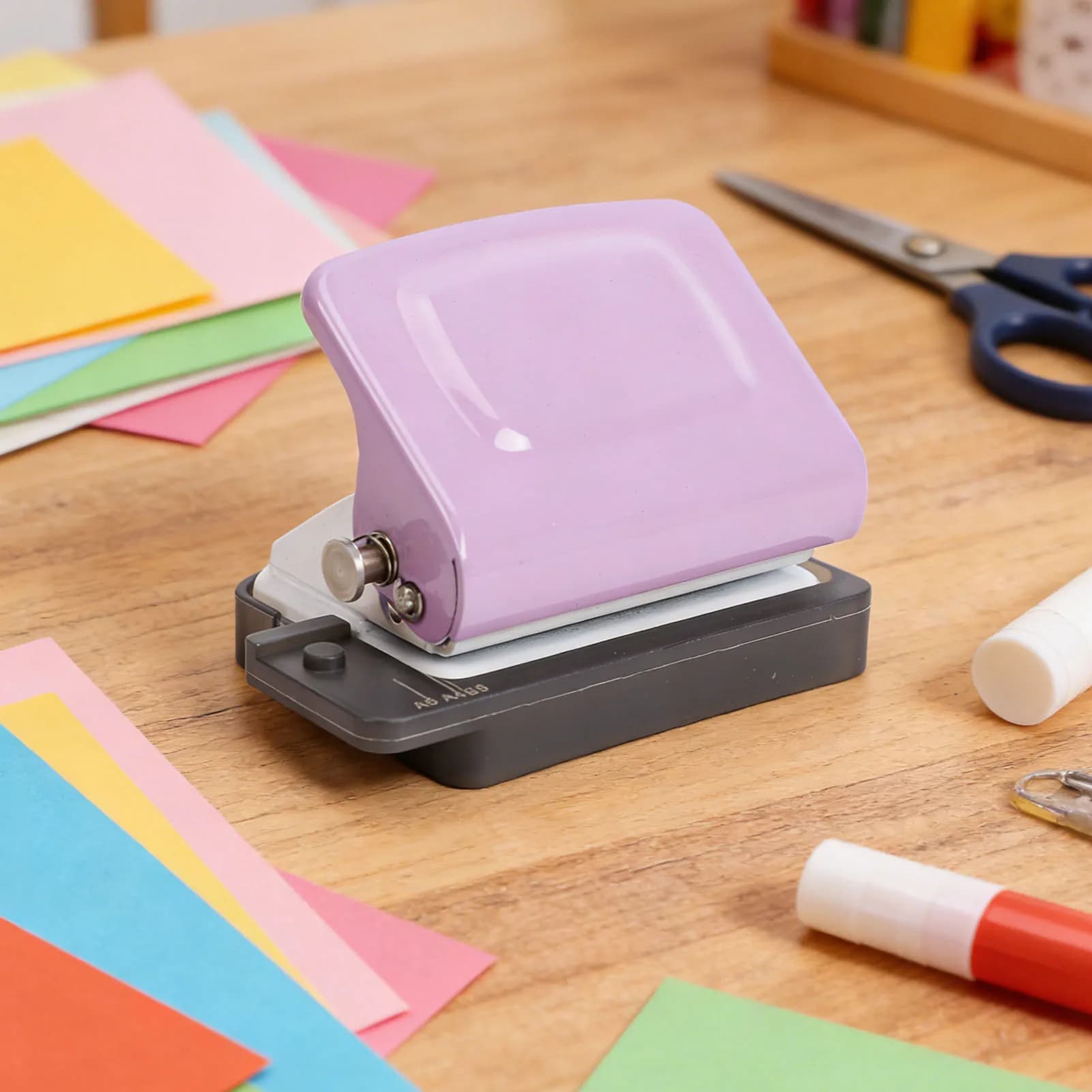 【Novità】 Perforatrice a 6 fori, perforatrice compatta per 20, 26, 30 fori, per quaderni a fogli mobili e agende