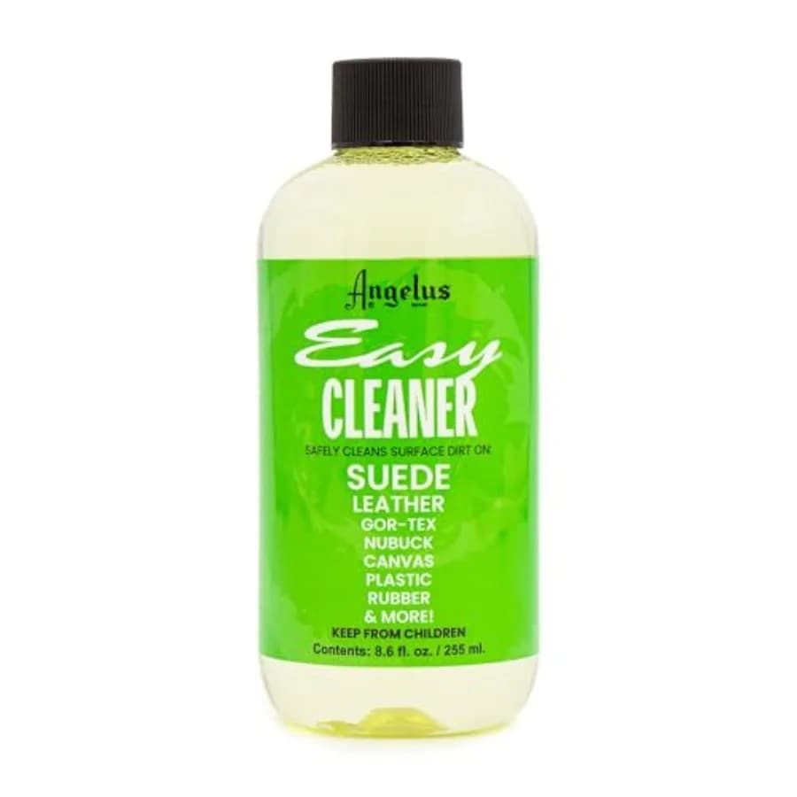 Angelus Easy Cleaner, Premium Shoe Cleaner, Safe For Sneakers, Leather, Suede, Canvas, and More Removes Dirt and Stains Made In