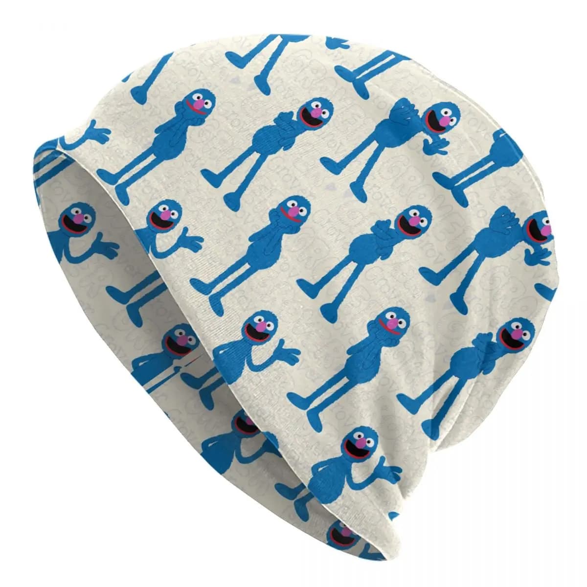 Simpatico modello Grover Sesame Street Caps Moda Uomo Donna Outdoor Skullies Berretti Cappelli Primavera caldo multifunzione Bonnet Hat