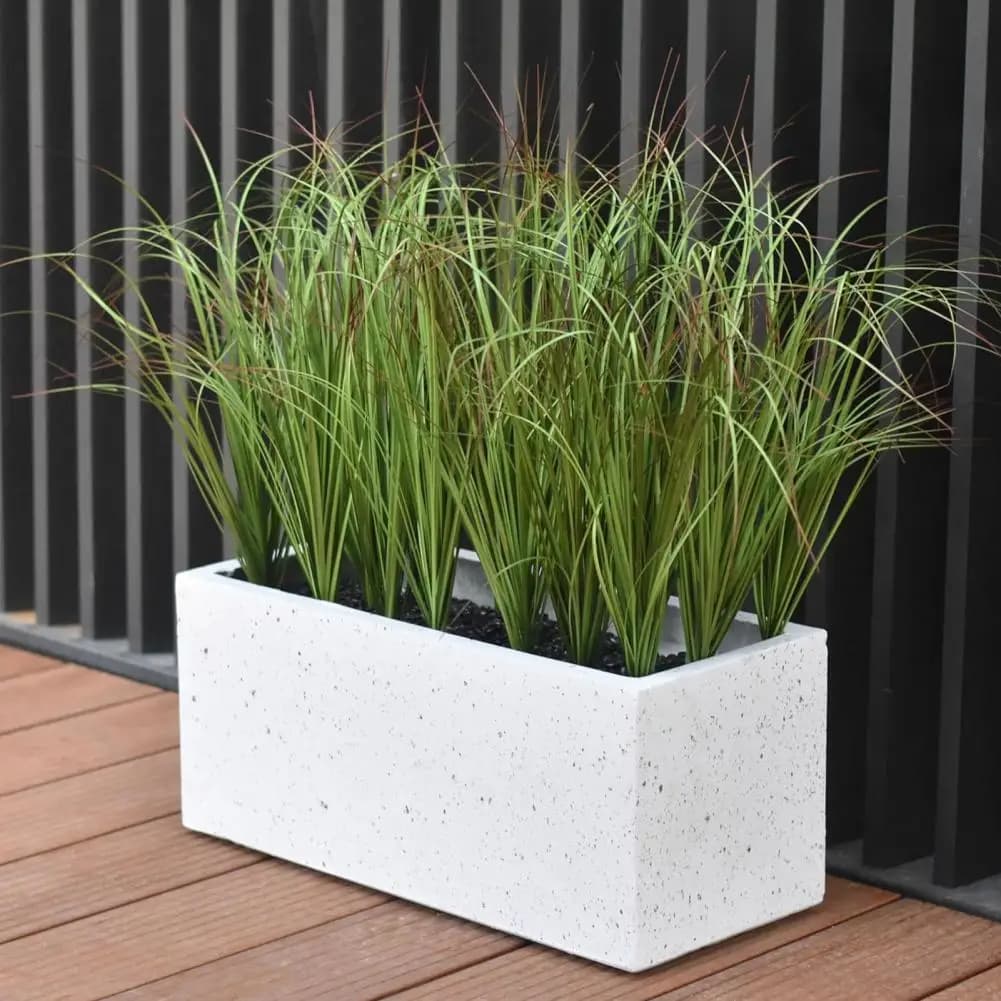 2Pcs Simulated Plants Fake Grass for Handicrafts Artificial Green Plant Stems Realistic Decoration for Home Weddings Parties 97