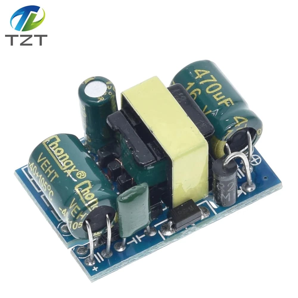 DIYTZT 1/3/5PCS AC-DC 12V 450mA 5W Power Supply buck Converter Step Down Module for Arduino DIY KIT