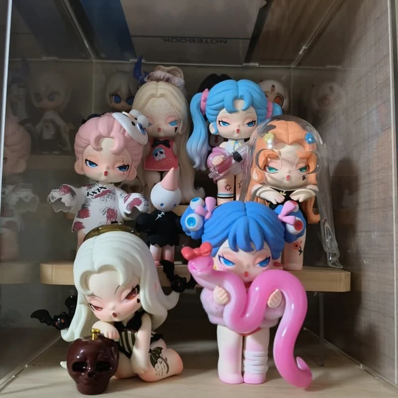 Dodo Nami Doomsday Paradise Series Blind Box Toy Ornament Cartoon Action Figure Modello Ragazza Regalo a sorpresa Mistero da collezione