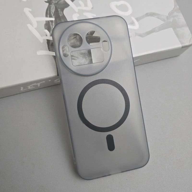 Per Magsafe Custodia sottile protettiva per fotocamera opaca in TPU morbido con ricarica wireless magnetica per Realme GT8 Pro GT8Pro RMX5210 2025