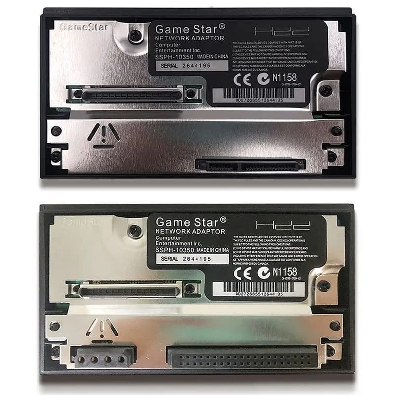 Adattatore Gamestar di rete di interfaccia SATA originale per console di gioco PS2 Fat disco rigido SATA HDD per accessori da gioco Playstation2
