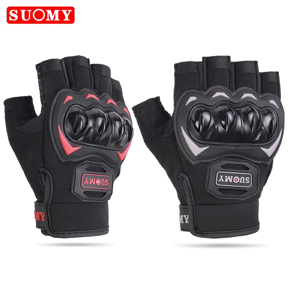 SUOMY Summer Motorcycle Gloves Sports Cycling Gloves Mid-tie Men Women Bike Gloves MTB Riding Motorcycle Gloves