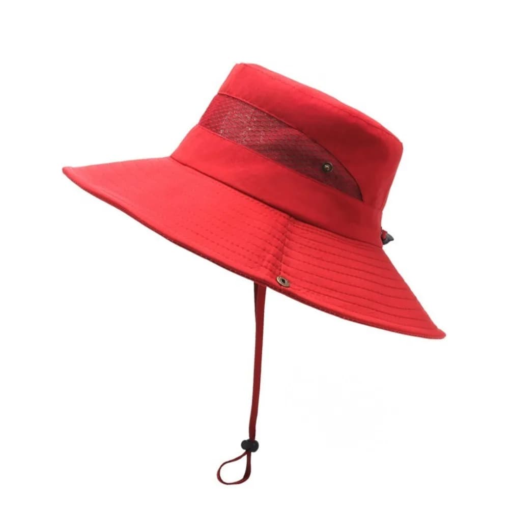 Nuovo Cappello a Secchiello Anti-Sole, Cappello Parasole in Rete Anti-UV, Cappello da Pescatore Regolabile e Traspirante, Idea Regalo