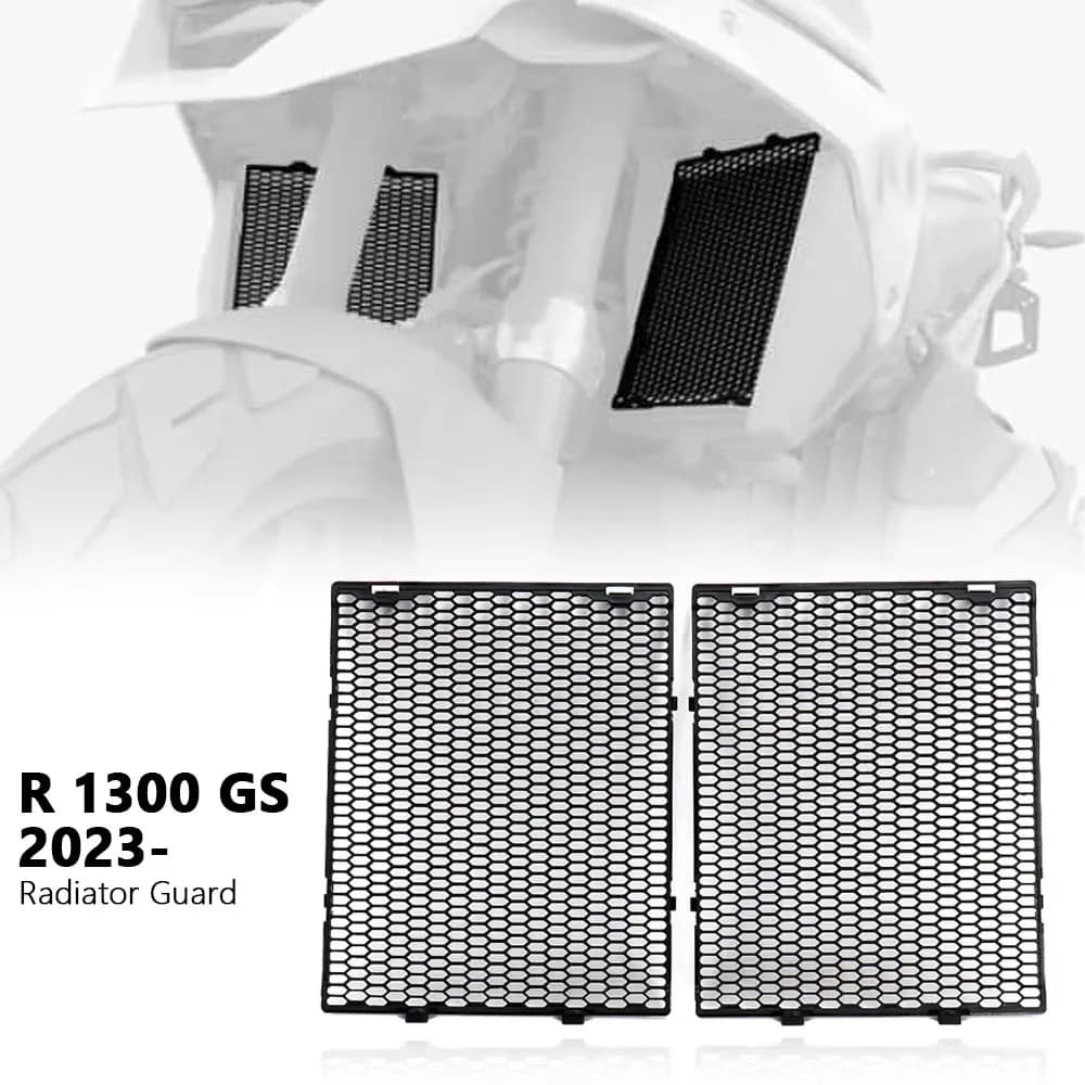 Nuova protezione nera della copertura della griglia della protezione del radiatore del motociclo per BMW R 1300 GS r1300gs R1300 GS R1300GS 2023 2024