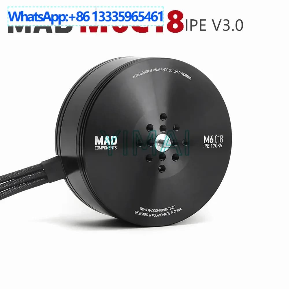MAD multi-rotor hanging long-lasting fixed wing suspension ultralight drone brushless plant protection engine M6C