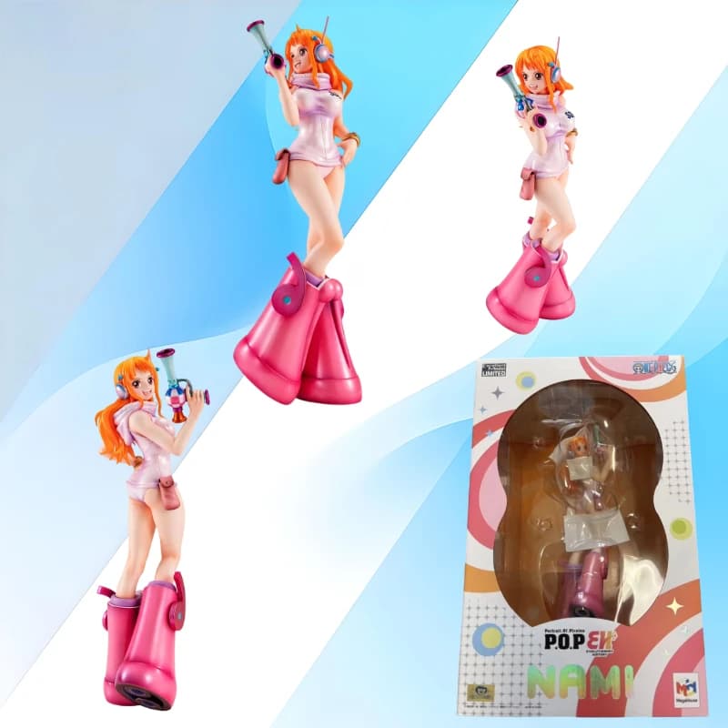 Modello Originale MegaHouse KIT Pirates Cat Buff Ritratto di NAMI, Action Figure Anime, Giocattoli e Regali per Bambini