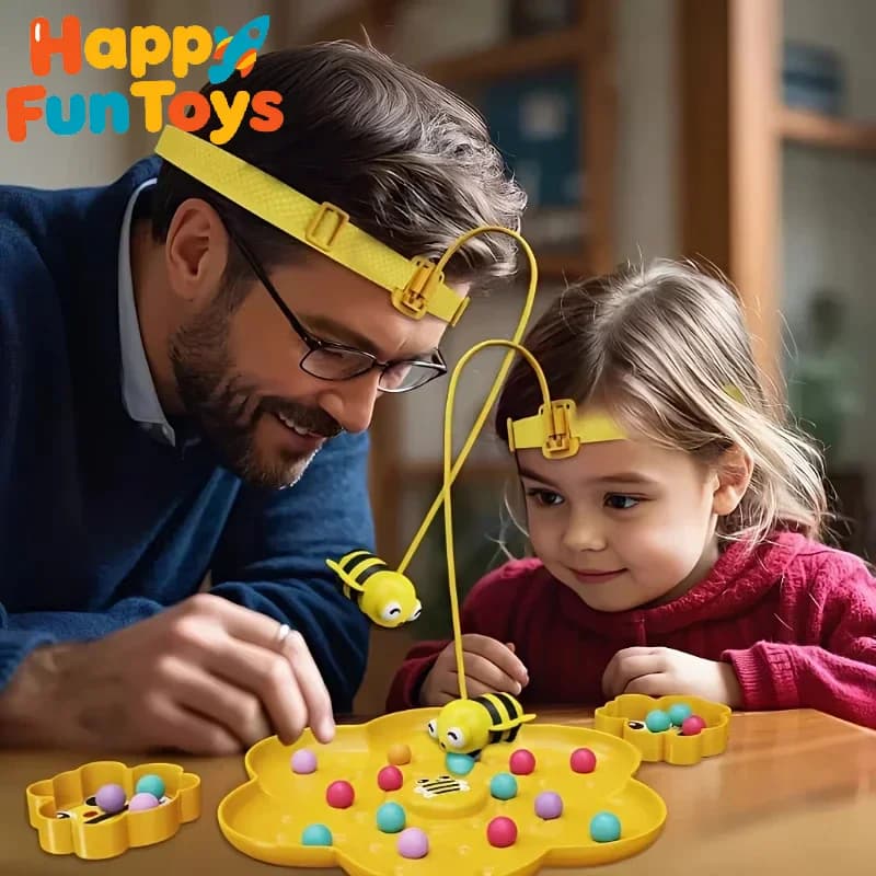 Giocattolo magnetico a forma di piccola ape, gioco da tavolo multifunzionale, puzzle, giocattoli da pesca, giocattoli educativi interattivi per bambini, regalo, gioco per la famiglia