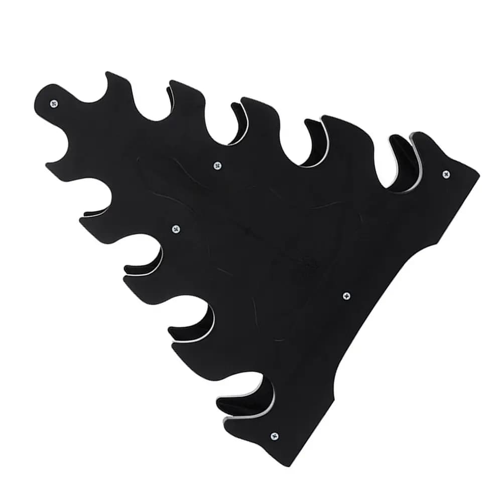 Supporto per manubri a 5 livelli, porta manubri verticale in plastica, organizer compatto per palestra domestica e scrivania