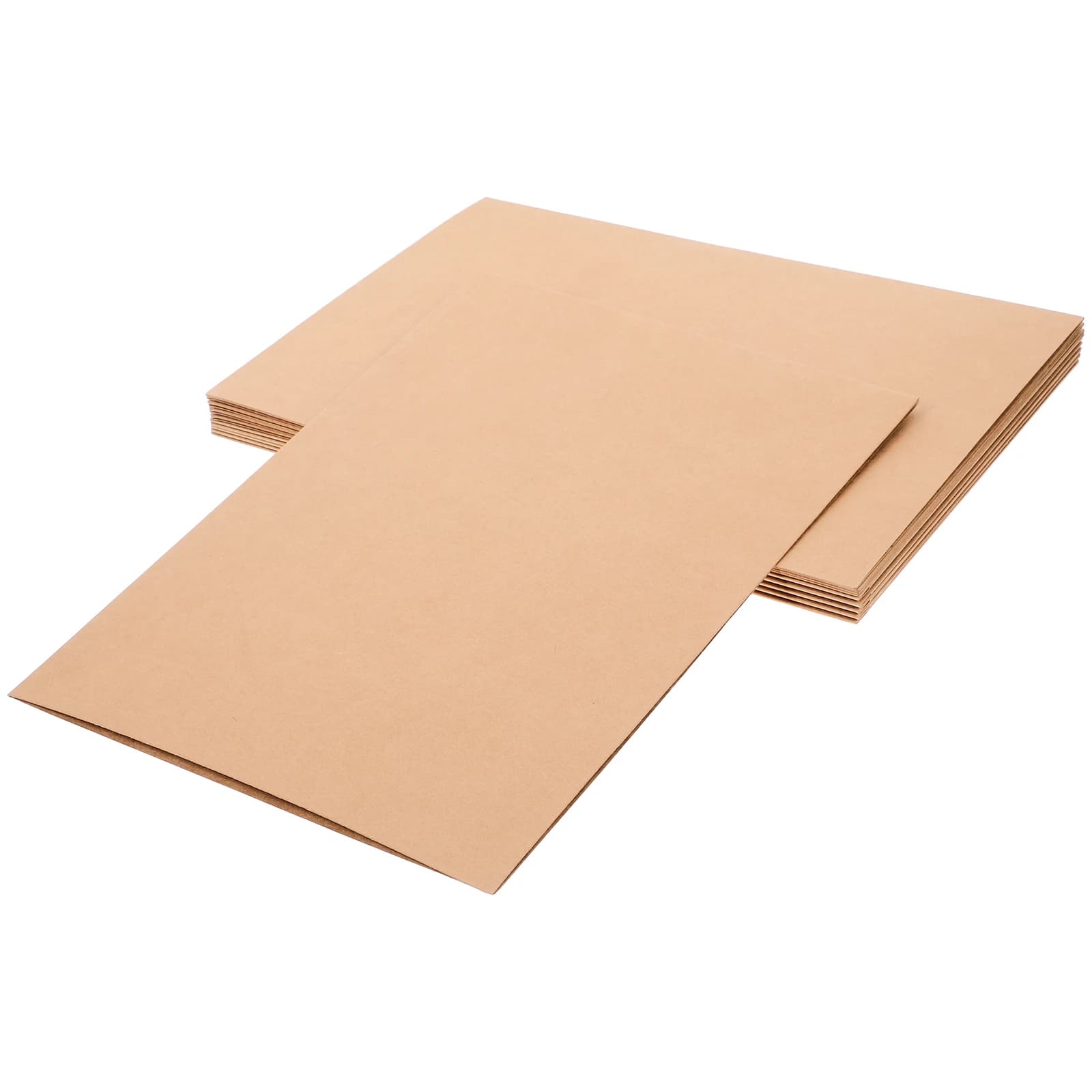 Cartella di file di carta da 10 pezzi A4 Porta documenti in carta Kraft a slot singolo Portaoggetti per ufficio, casa, scuola