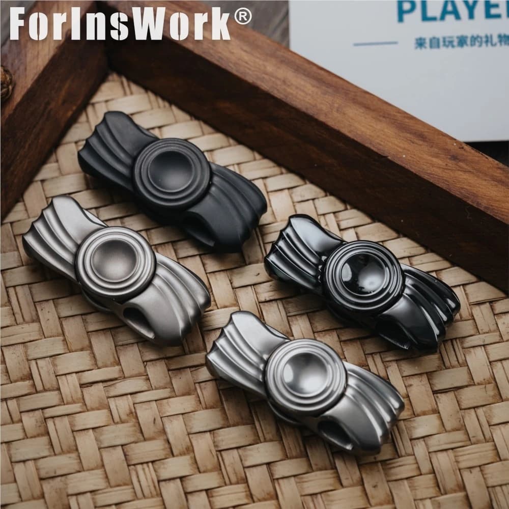 STAR SURFER Fidget Spinner Premium con Finitura in Seta, Giocattolo Antistress EDC