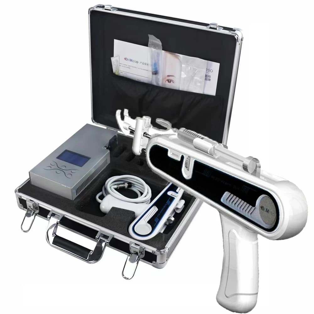 Strumenti e Accessori: Piedino Pressore, Catetere per Iniettore Meso Gun OEM, Mesogun con Consumabili Approvati CE