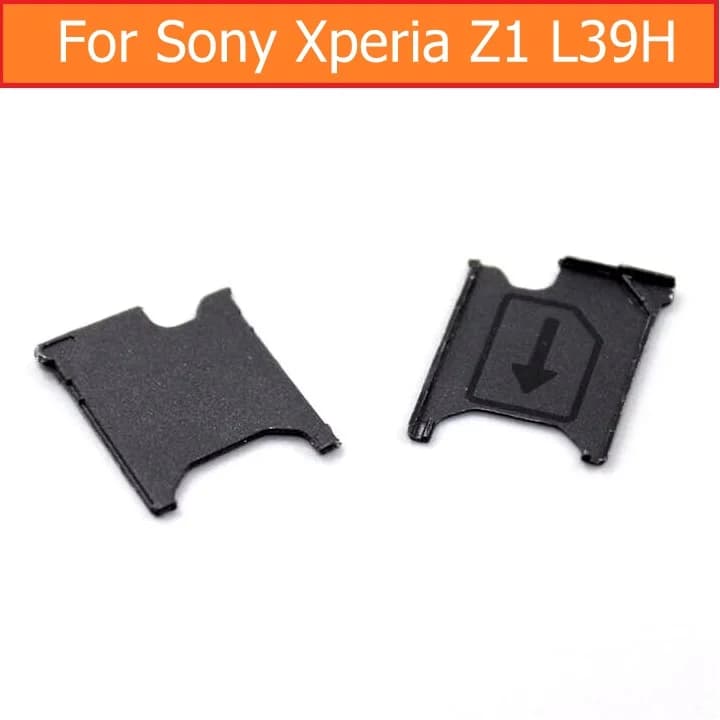 Nuovo adattatore vassoio scheda SIM originale per Sony xperia Z1 L39H C6902 C6903 C6905 C6906 Vassoio slot per scheda SIM per lettore di schede SIM Sony Z1