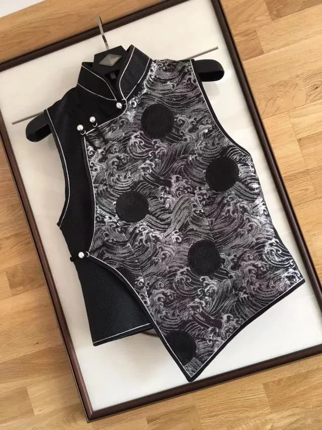 Mongolian Women's Clothing Vest Handmade Waistcoat Daily Life Stage Wear Popular