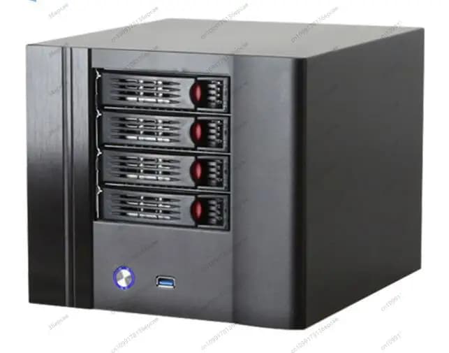 Telaio NAS Archiviazione di rete Disco NAS4 Telaio hot swap Mini ITX Synology IPFS