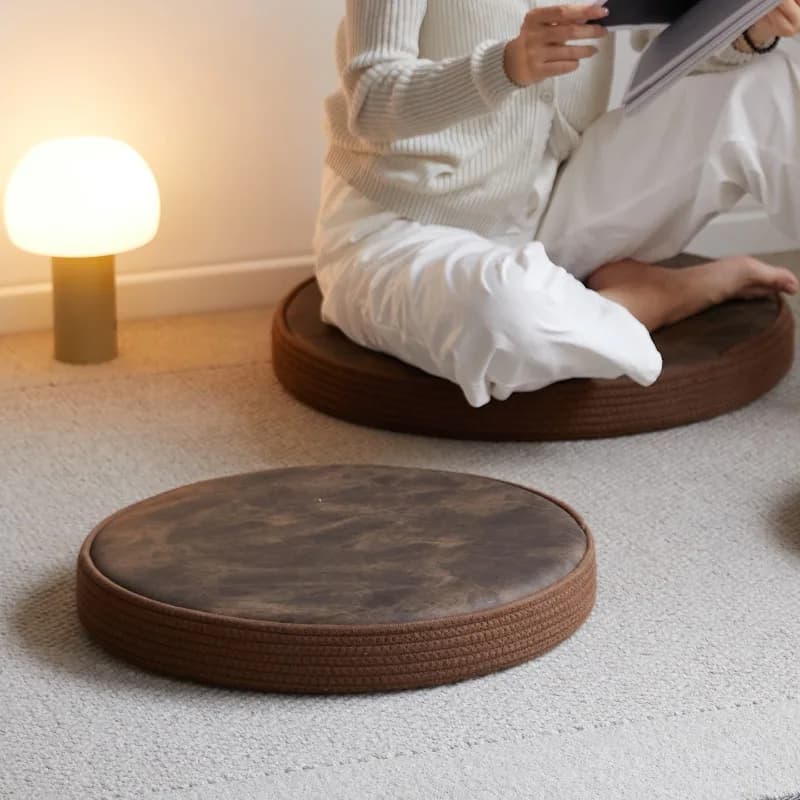 Meditation Mat Floating Window Living Room Meditation, Home Use, Circular Kneeling, Sitting on A Pedestal, Hitting A Cushion