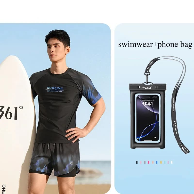 Complete with Swimming 361Men for Open Water Sports, Beach and Surf: Shorts, UV Protection, Hats and Eyelets