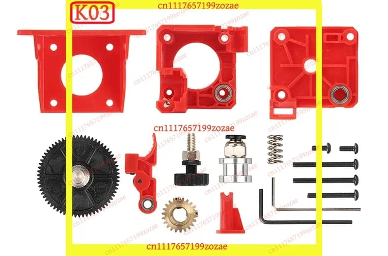 k03 Titan Remote Universal Extrusion Kit 1.75mm Replacement Parts for 3D Printer Accessories