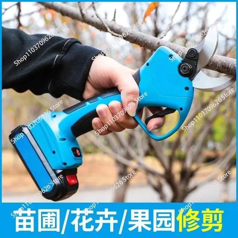 Electric pruning shears, branch shears, lithium battery garden shears, wireless , fruit trees 40mm 1pcs