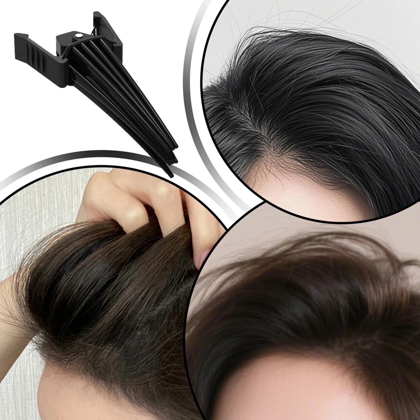 Hair Clips for Bangs Invisible Hair Root Lifters Volumizing Clips for Flat Hair Natural No Trace Styling Tools for Women hair accessories hair accessories for women
