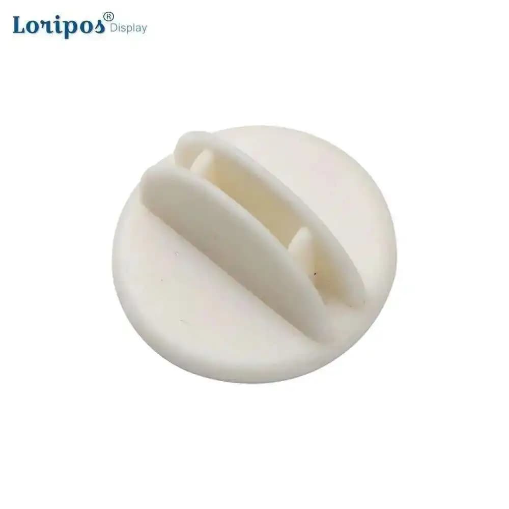 100 pezzi supporti per carte da gioco basi in miniatura di carta oggetti di scena cartoncino porta biglietti da visita clip in plastica cartellini dei prezzi etichette menu a scatto