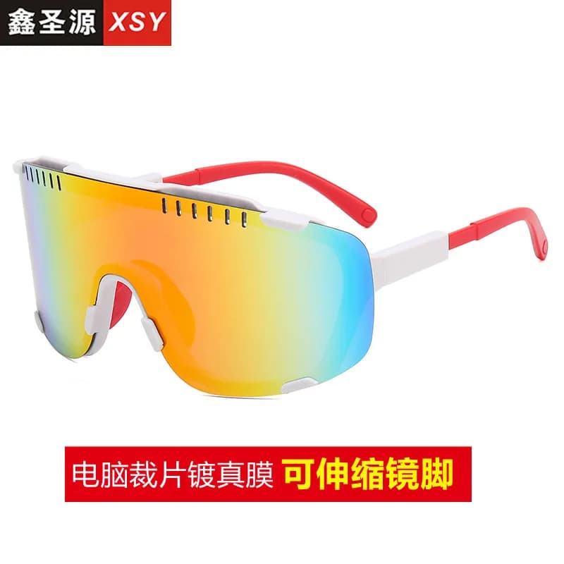 Occhiali da sole da ciclismo con montatura grande, stile europeo e americano, modello 9929, per uomo, moda sportiva all'aperto, vendita all'ingrosso.
