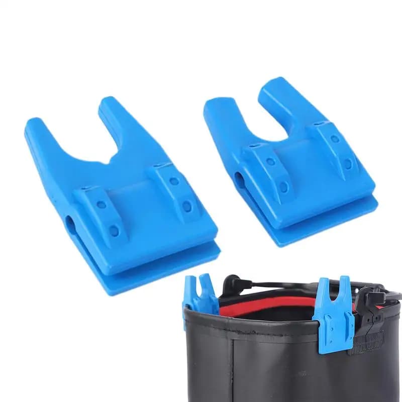 2 pezzi portacanna da secchio portacanne da pesca compatto portatile portacanne da pesca sul ghiaccio portacanne portacanne da pesca sicuro portacanne da pesca
