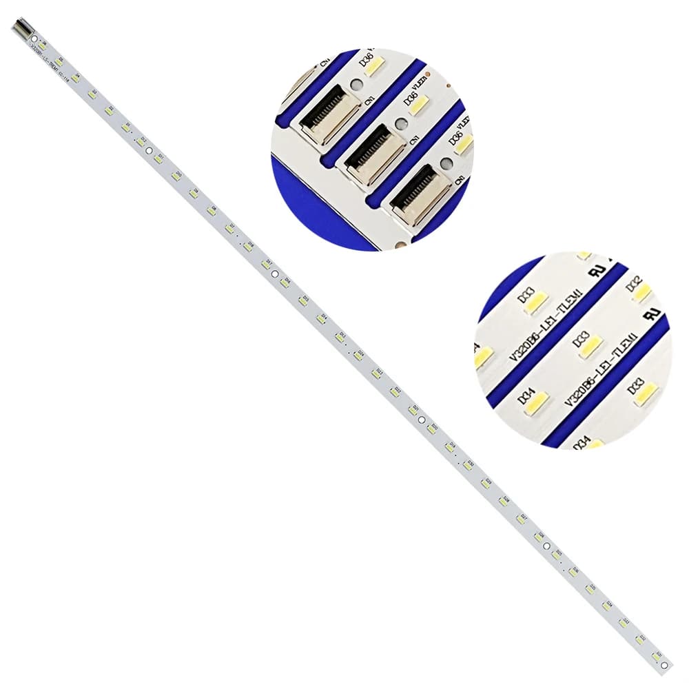 1 pz/set striscia di retroilluminazione a LED per Panasonic TX-L32BL6B TX-L32BL6E TC-L32XM6B V320B6LE1TLEM1 V320BJ6-LE1