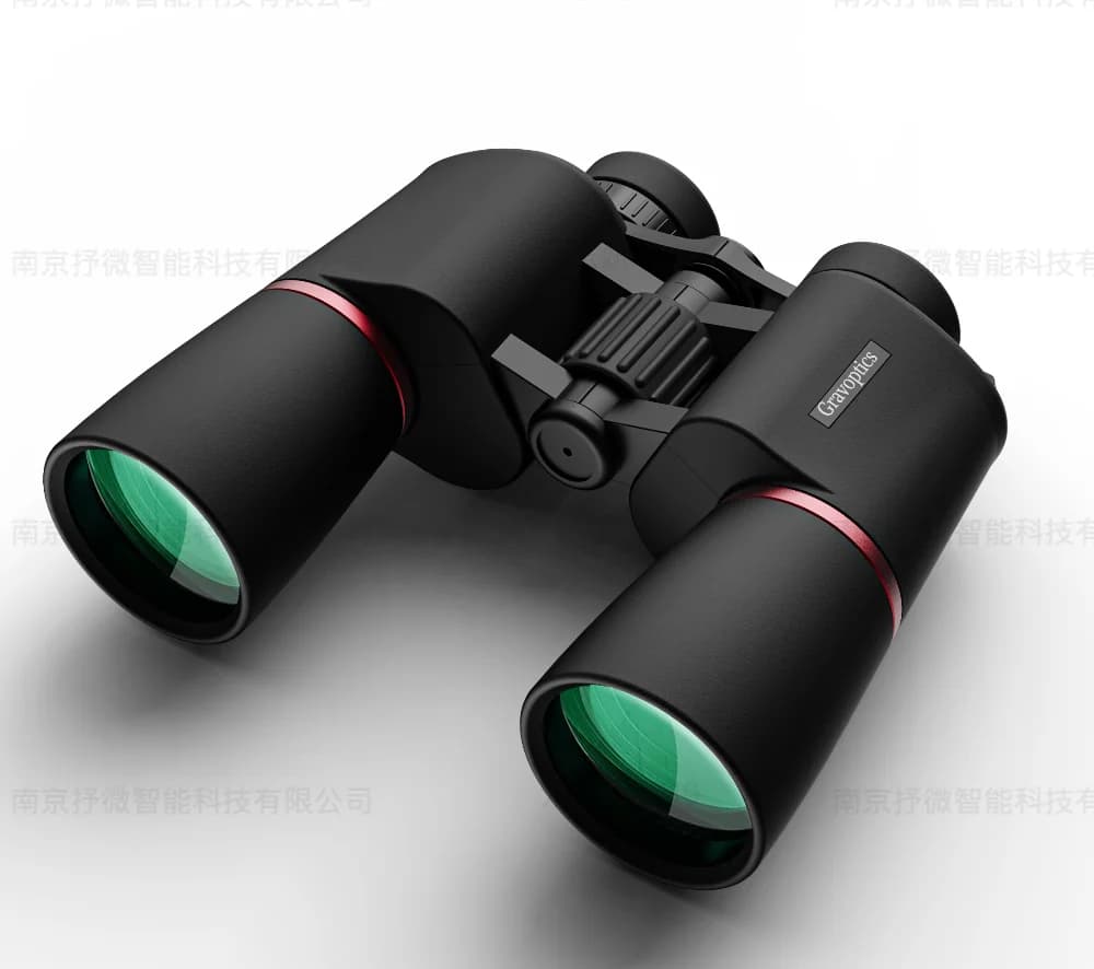 Binocolo Gravoptics per Adulti 12x50 HD a Lungo Raggio con Prisma BAK4, Telescopio Professionale per Caccia, Turismo, Escursionismo e Birdwatching