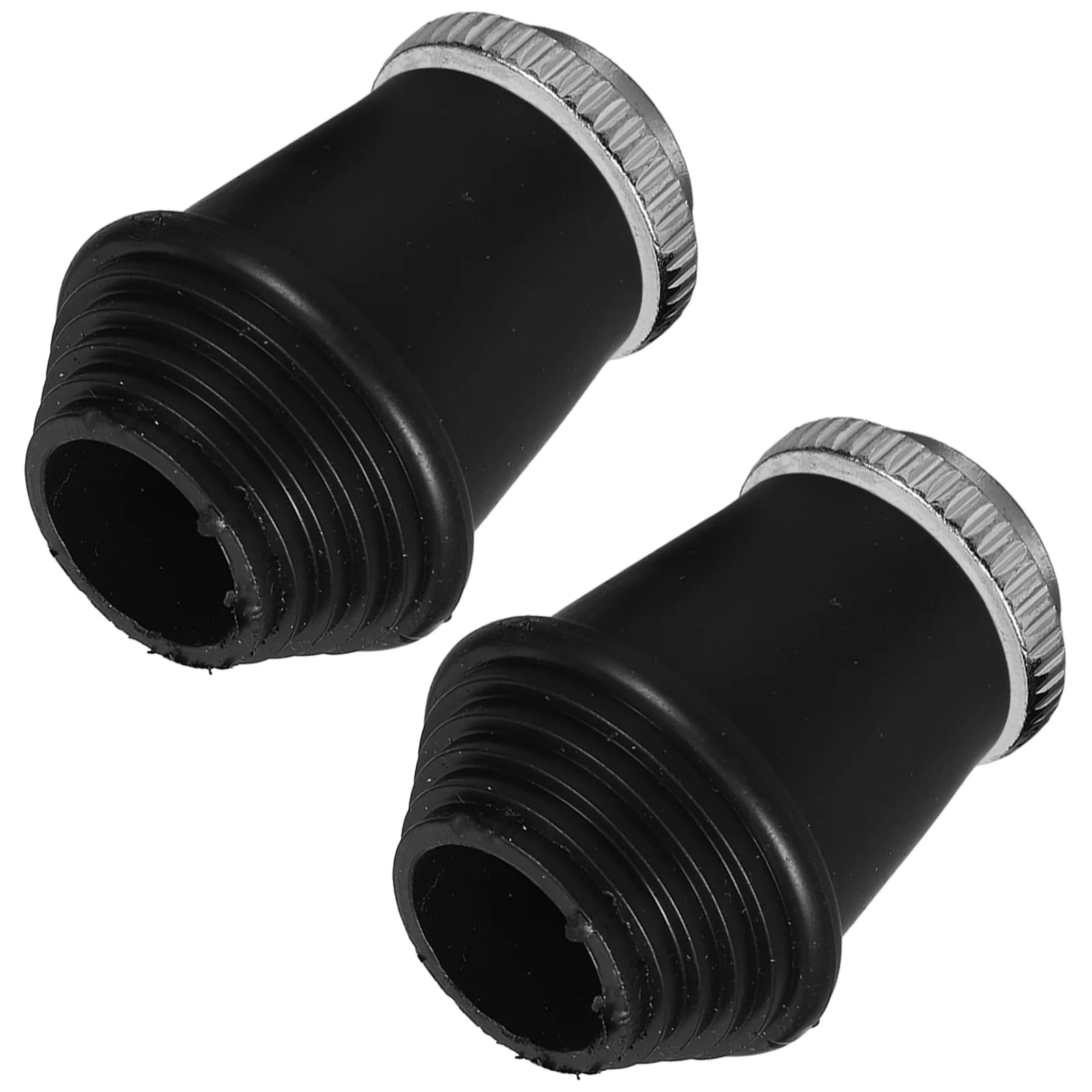 2 pezzi piedini in gomma nera supporto per tamburo accessori rullante rack parti cuscinetti protezione pratica gamba hardware strumenti musicali