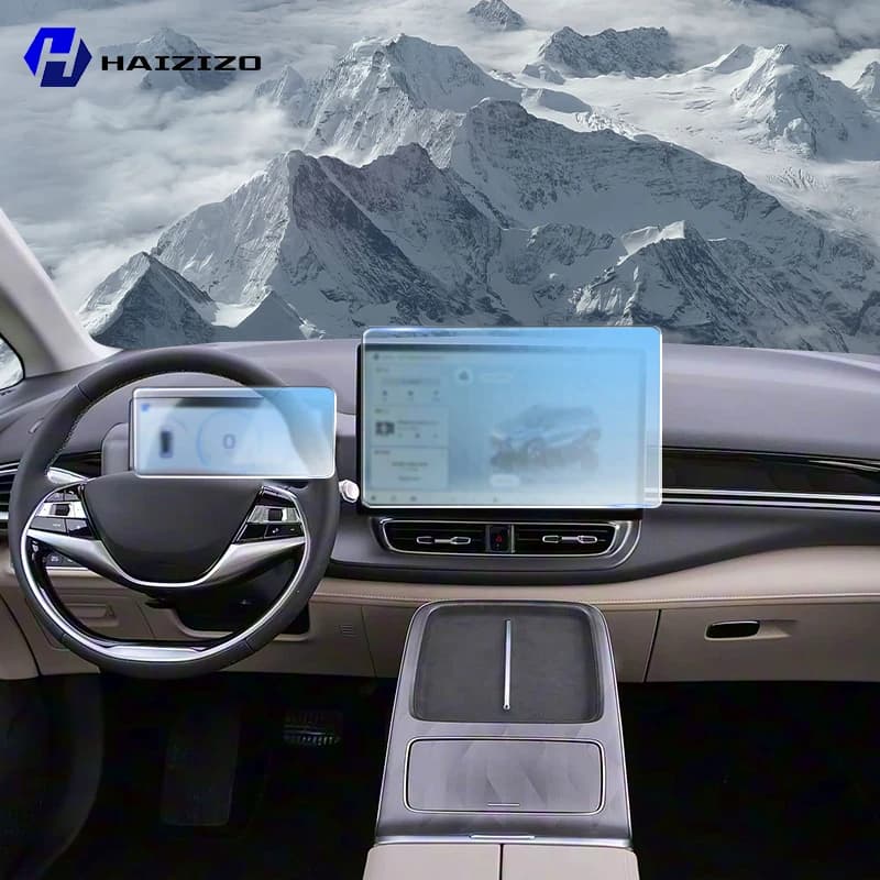 Per AION V PLUS 2024-2025 Interni auto Protezione schermo opaca console Navigazione GPS Scena LCD Pellicola TPU Resistente ai graffi PPF