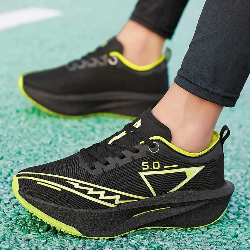 Unisex Sports Shoes Carbon Plate Walking Running Sneakers Shock-Absorbing Marathon Racing Athletics Training for Men's&Women