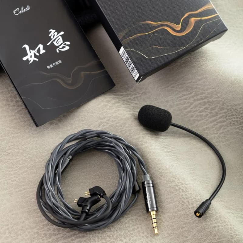 Kinera Celest RUYI HIFI Headphone cable 0.78 2Pin/MMCX Professional Boom Mic Audio Gaming Esports Headphones