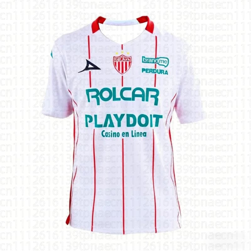 Maglietta Sportiva Estiva per Bambini del Messico, Traspirante e ad Asciugatura Rapida, Maglia da Calcio del Club Necaxa, Abbigliamento per Pioggia, T-shirt per Famiglia e Bambini