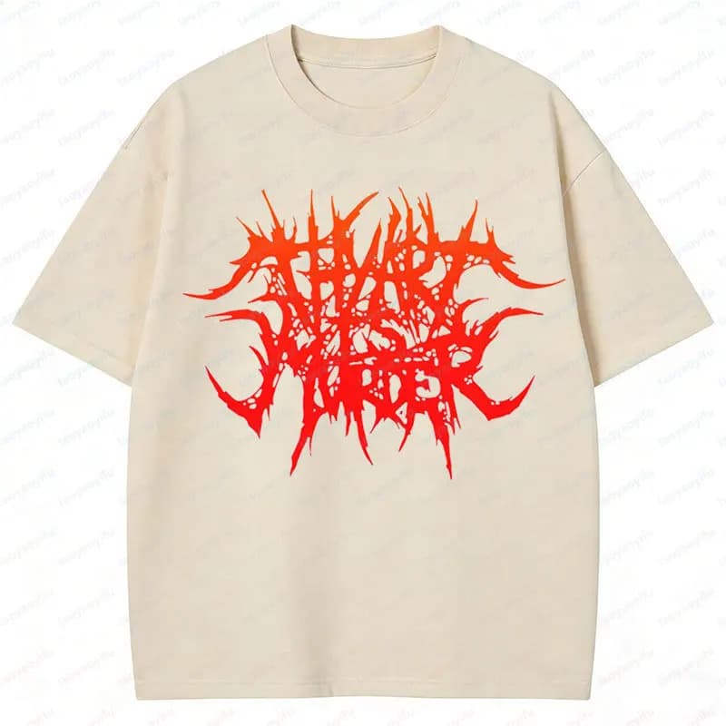 Camiseta Thy Art Is Murder Men Woman Cotton Short Sleeved New Style Graphic T Shirts Vintage Hip Hop Streetwear Harajuku Clothes