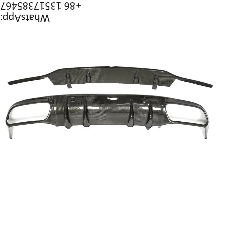 Diffusore posteriore in fibra di carbonio per Mercedes Classe C W205 C63 due porte 2019-2022