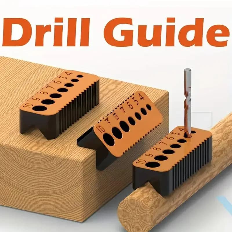 4/5/6/8/9/10mm Bit Jig Block Drill Guide for DIY Joints Tool Multifunctional Precision Accessories CALDA SALE