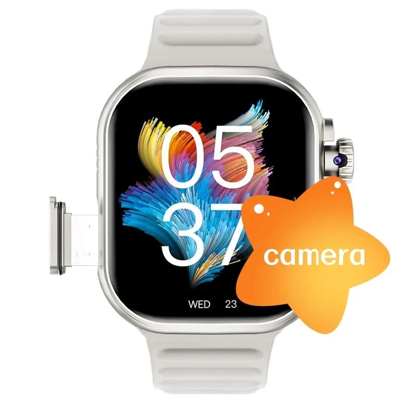2025 K07 4G 5G full Netcom AMOLED smartwatch GPS NFC relojes intelligenti scheda SIM android nascondere movimento fotocamera 4g wifi smart watch