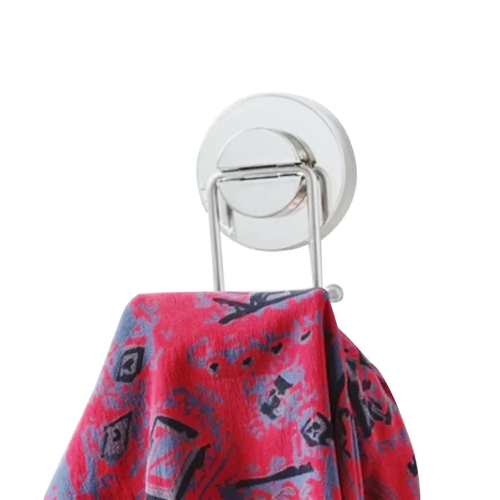 Seamless Super Strong Double Hooks Towel Multifunctional Suction Cup Bathroom for Showers